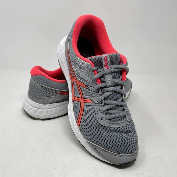 ASICS Gel Contend 8 Running Shoes Gray Pink Womens Sz 8 824:I.6.4 - Picture 9 of 14